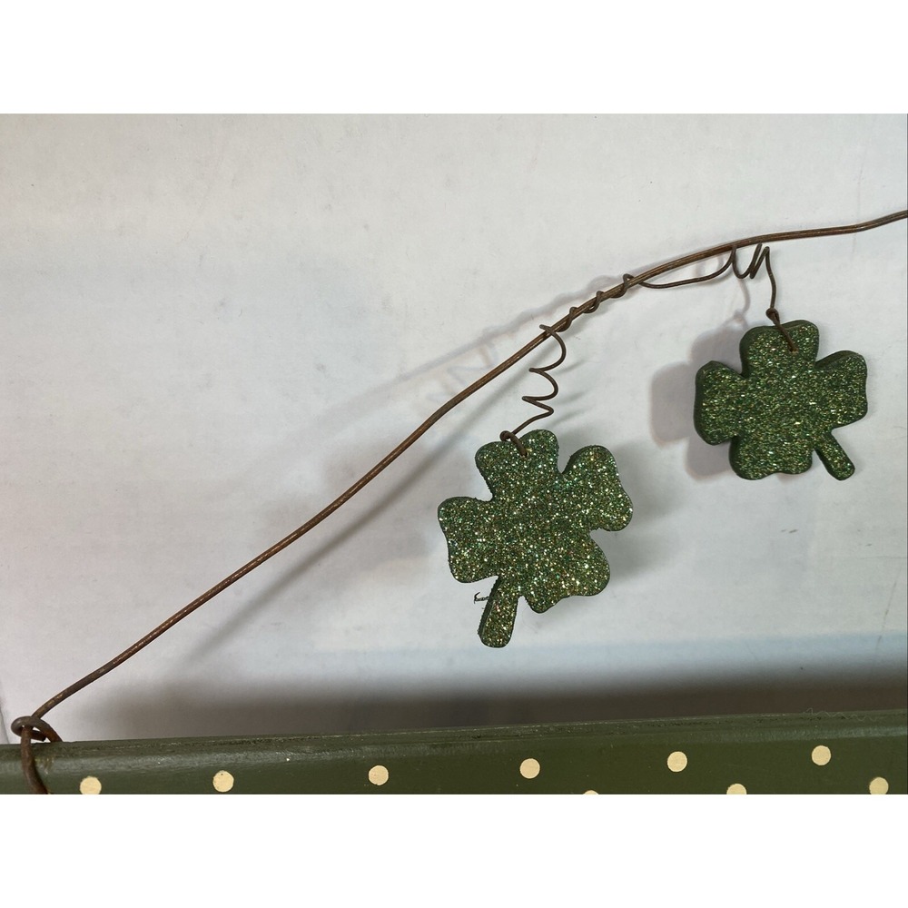 Irish Day Shamrock Wall Plaques/Door Sign ~ Bless‎ This Home - Picture 3 of 7